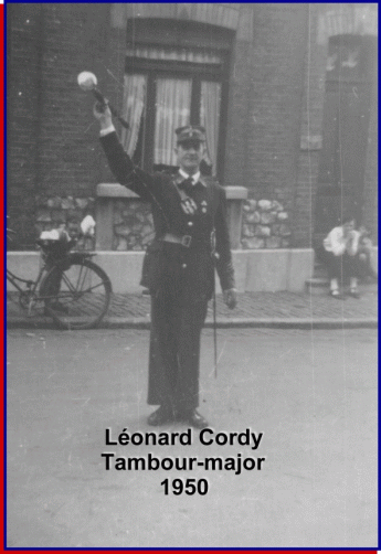 L�onard Cordy Tambour-major 1950