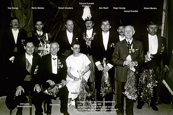 Guy George,Martin Malaise,Robert Smulders,Fernand Humblet,Alex Woolf,Roger Georges,Joseph Humblet,Robert Menten,Jean Lottin,Alfred Kinet,Huberte Fran�ois-Nizet,