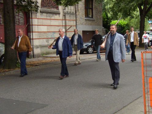 Mousquetaires des Francs Arquebusiers de Vis� le samedi 5 juillet 2003
