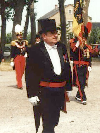Francis Humblet, officier des Francs Arquebusiers